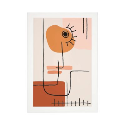 Poster Gesicht Nomade - 30x40cm